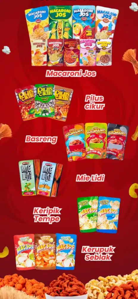 Cemilan Snack Macjos