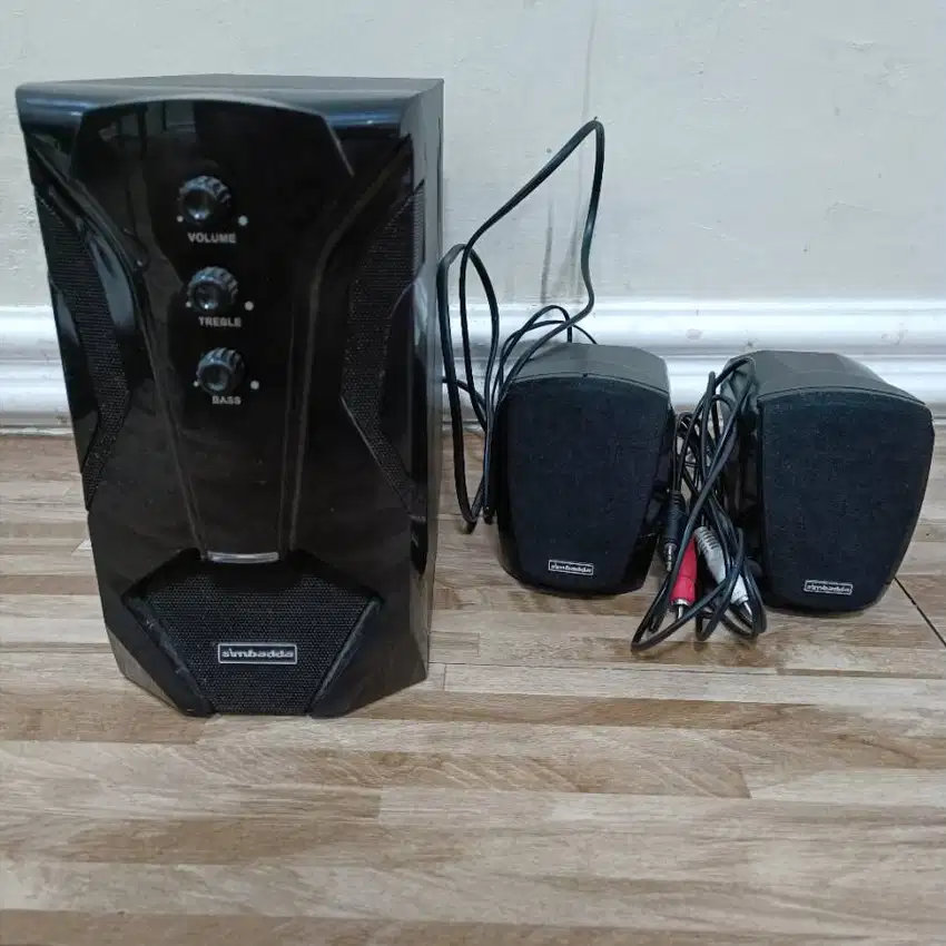 SPEAKER SIMBADDA 6100 N Plus Radio FM Bluetooth Suara Mantapp /Bekas