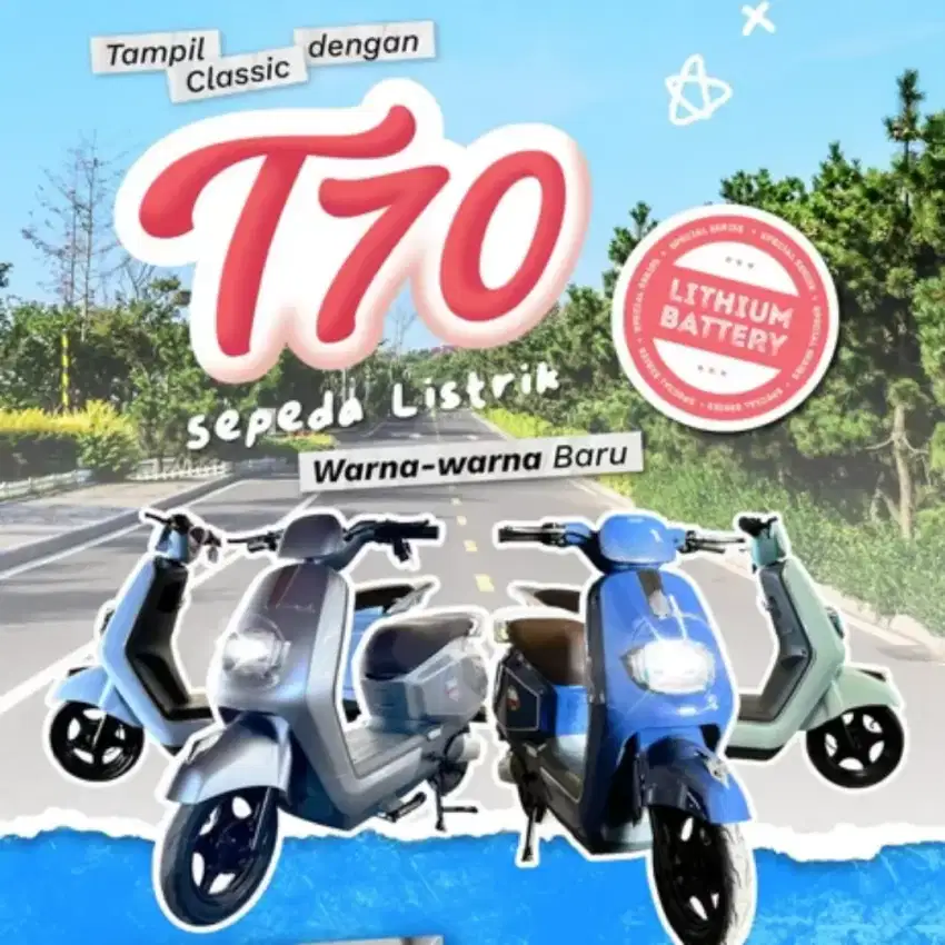 UWINFLY SEPEDA LISTRIK T70