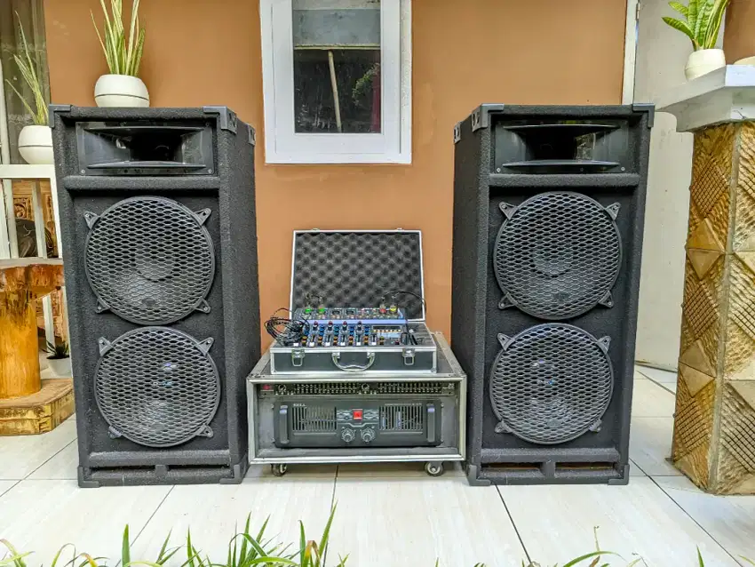 Speaker pasif 12x2+Twitter