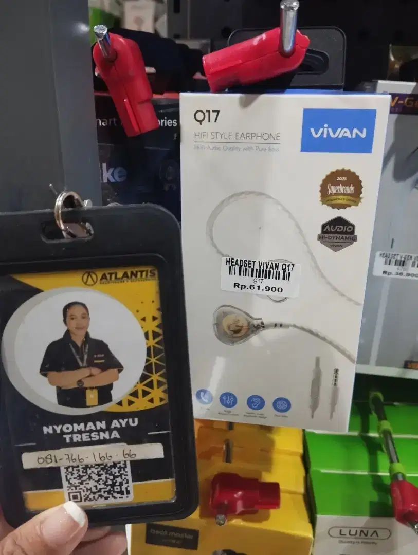 HEADSET VIVAN Q17 | ATLANTIS DAHSYAT