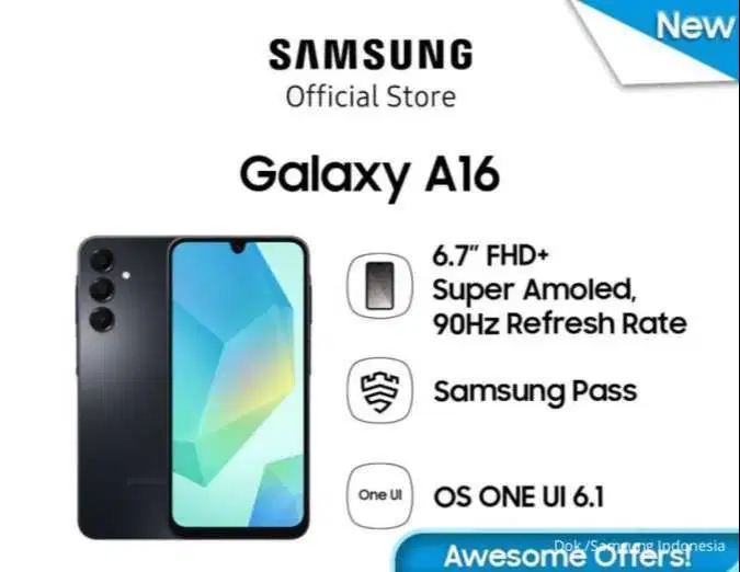 SAMSUNG A16 (8/128) NEW WEEKEND PROMO