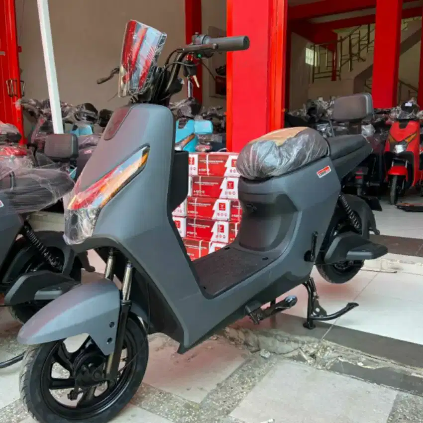 (Jual baru) sepeda listrik winfly 120kg beban angkut