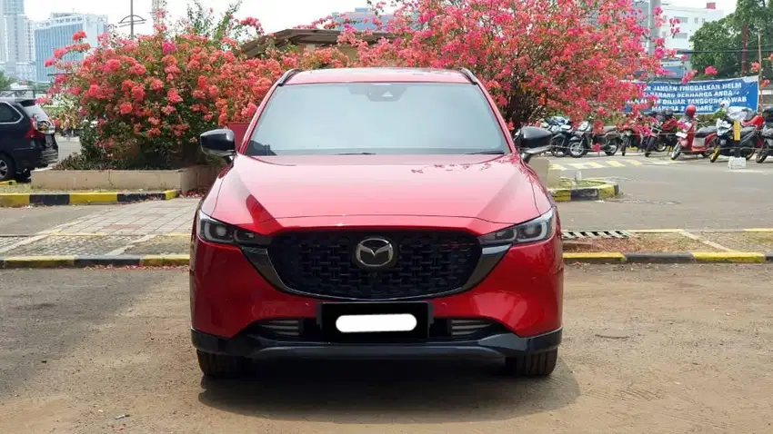 km26rb mazda cx5 kuro edition 2022 pakai 2023 merah sunroof tgn1