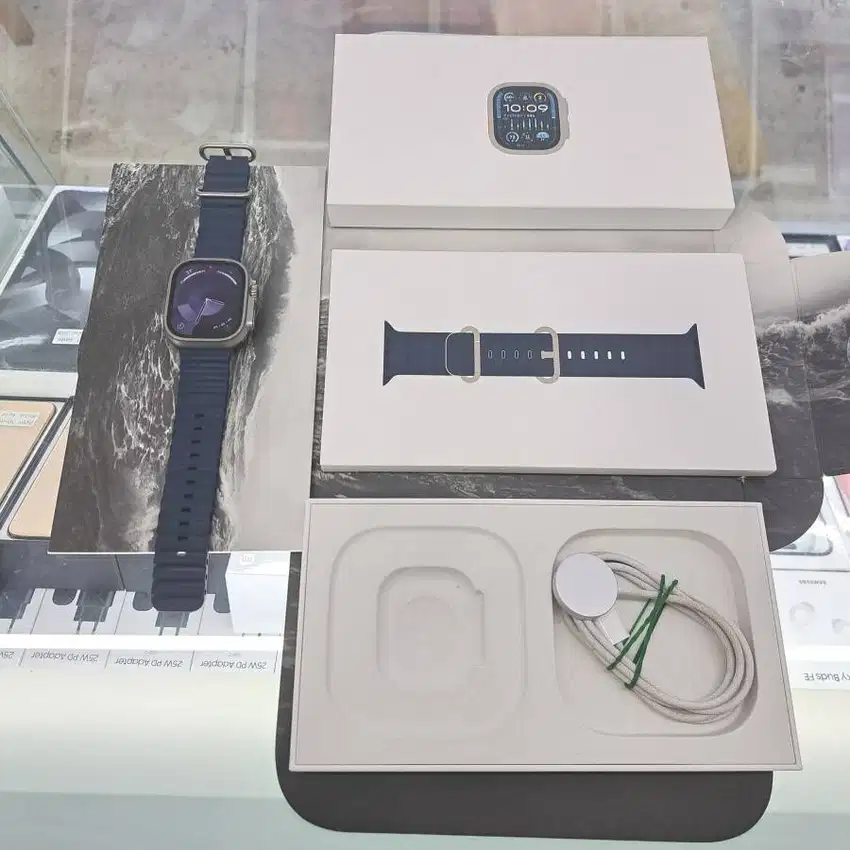 Second Apple Watch Ultra 2 49mm Blue Ocean Band Garansi IBOX ON 26 Nov