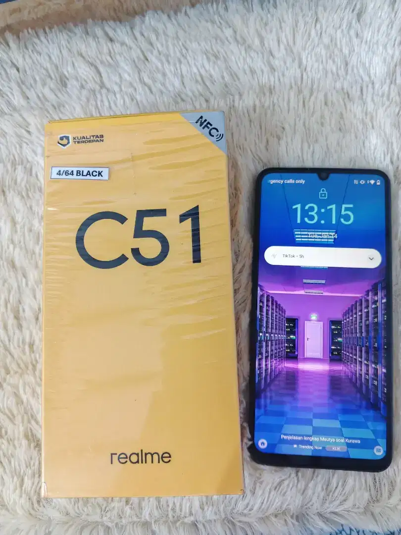 Realme C51 4 64gb second