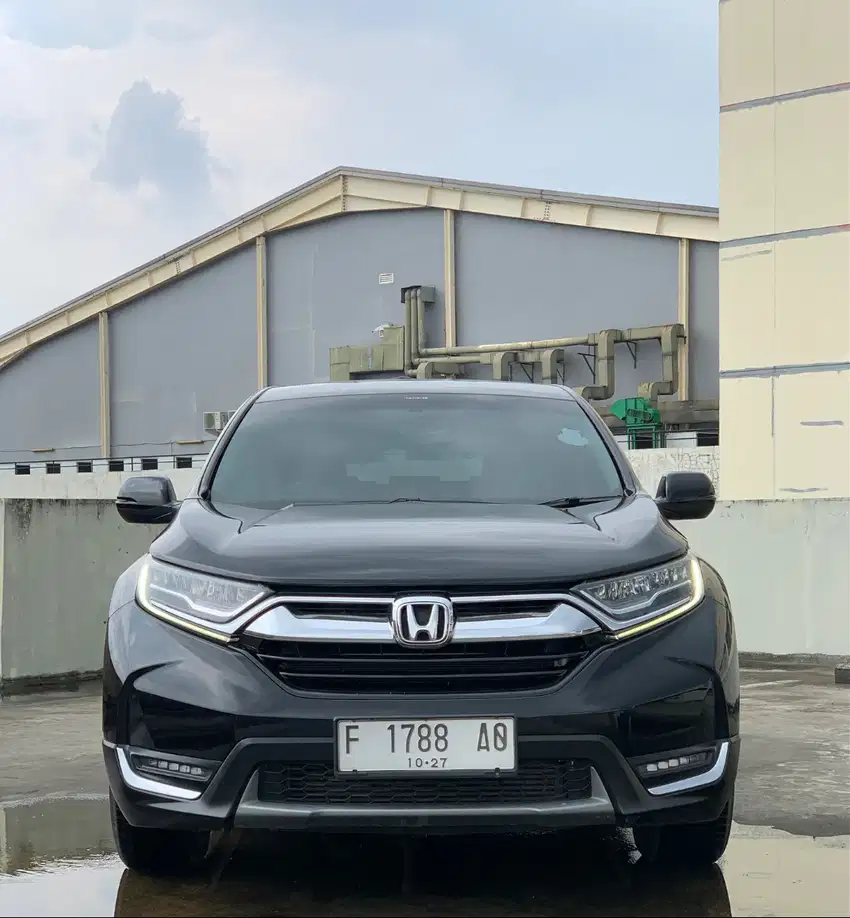 Honda CRV 1.5 Turbo Prestige 2017 Hitam CR-V Genap F Kota Bogor Cash