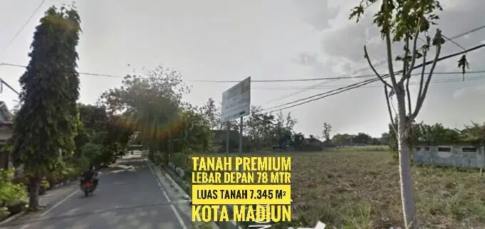 DIJUAL Tnh Pekarangan Sipp, KOTA MADIUN depan RS Griya Husada