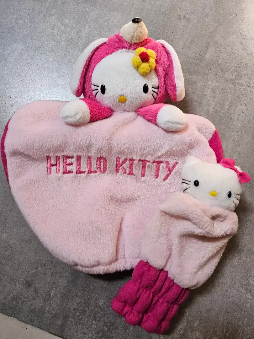 Hello kitty cover kepala jok persneling mobil