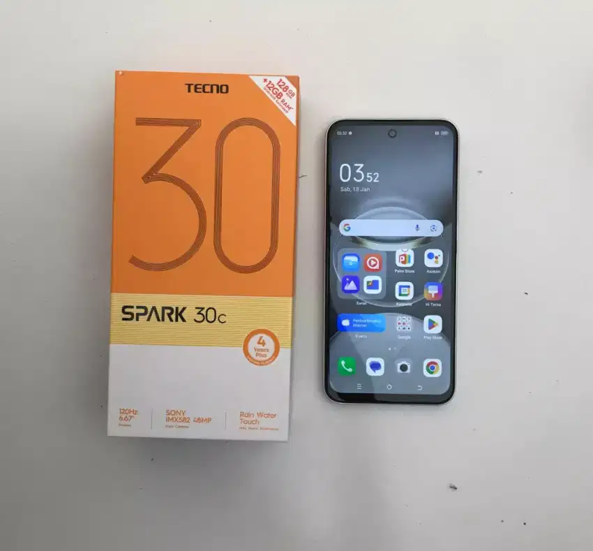 Tecno spark 30c Fullset