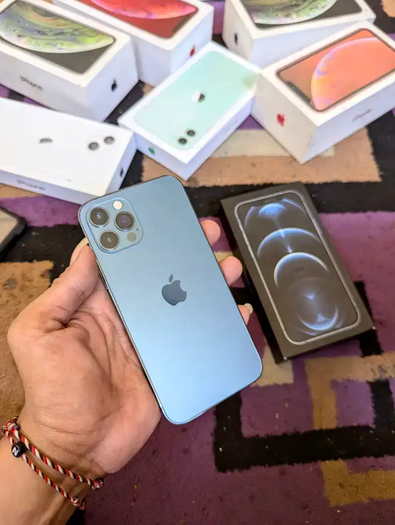 IPhone 12 Pro 256Gb imei beacukai 
-pacific blue