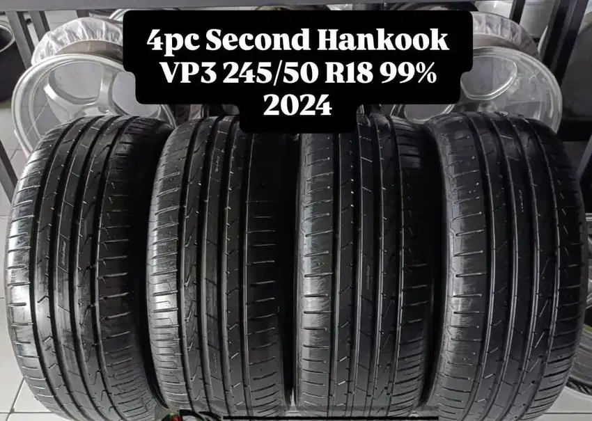 Ban Hankook Ventus Prime 3 245/50/18 99.99% baru pemakaian 3 hari