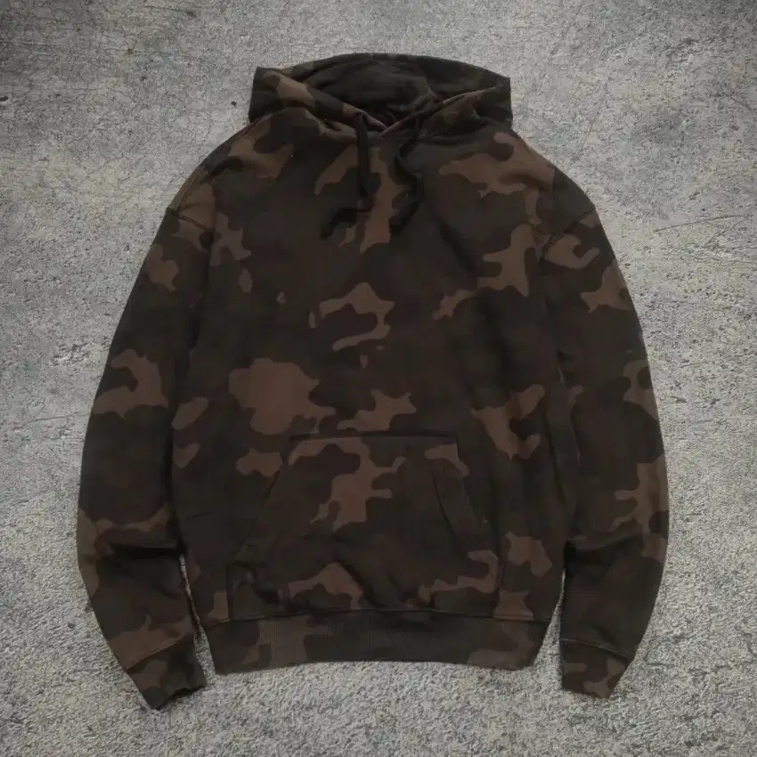 Hoodie H&M camo brown