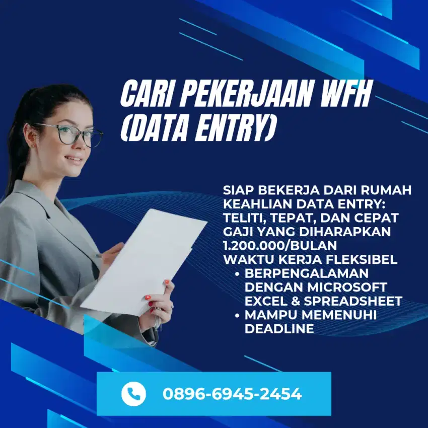 Cari lowongan pekerjaan wfh