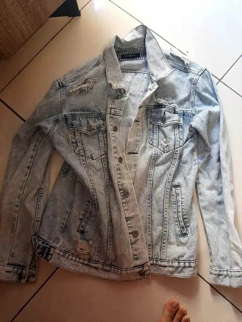 Jaket levis Eldove ripped