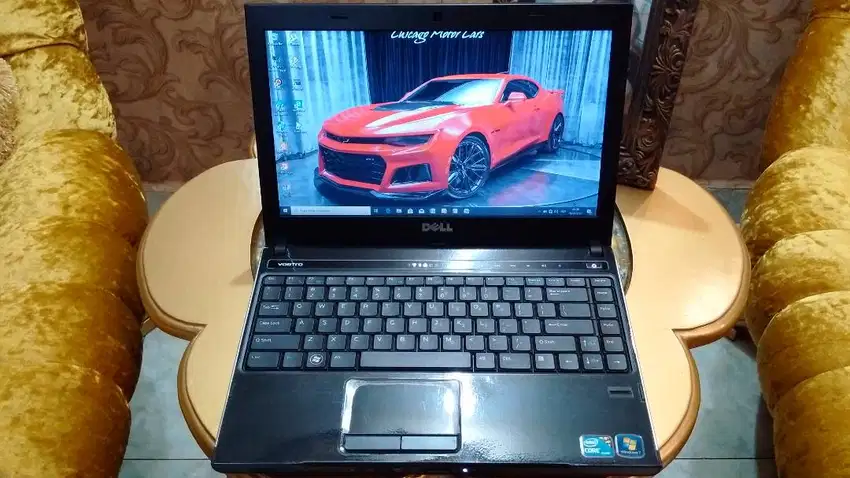 Laptop Ram 8GB Bisnis Zoom VGA AMD Dell Vostro Core i3 SSD 128GB+500GB