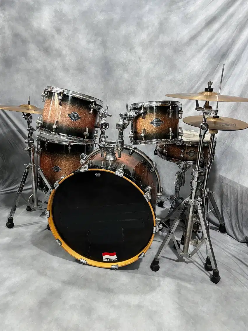 Drum Set Sonor Select Force Brown Galaxy Burst
