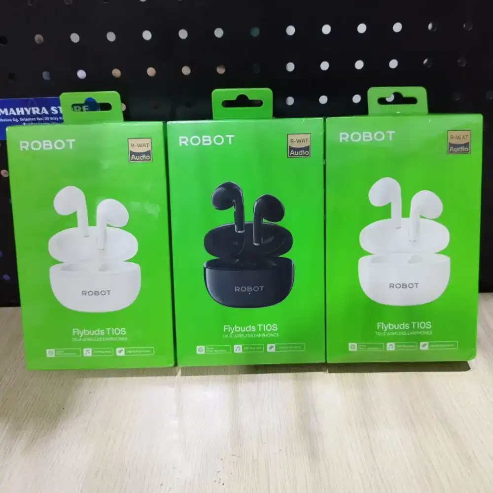 TWS Robot T10S Earphone Wireless