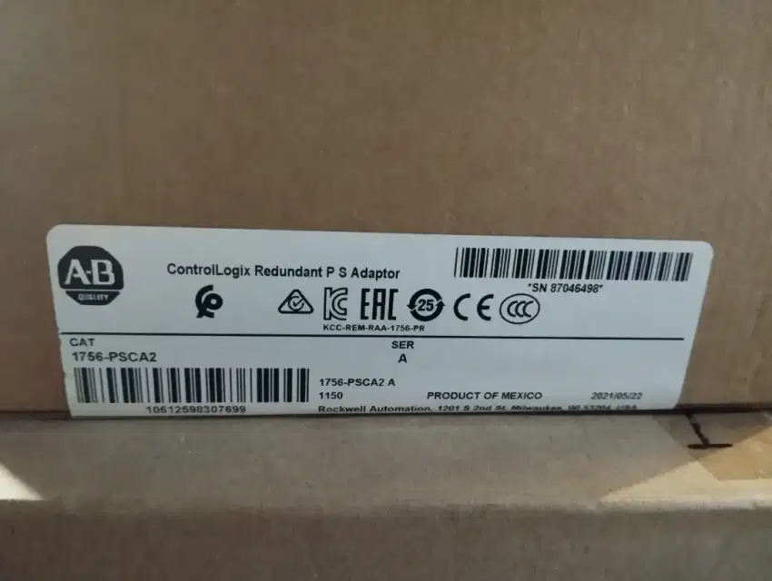 Redundant power supply Adator for AB plc