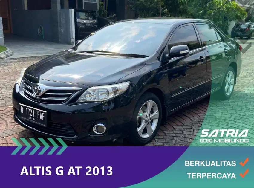 (Dp 3 Jt) Toyota Altis G At 2013 // Mobil Siap Pakai