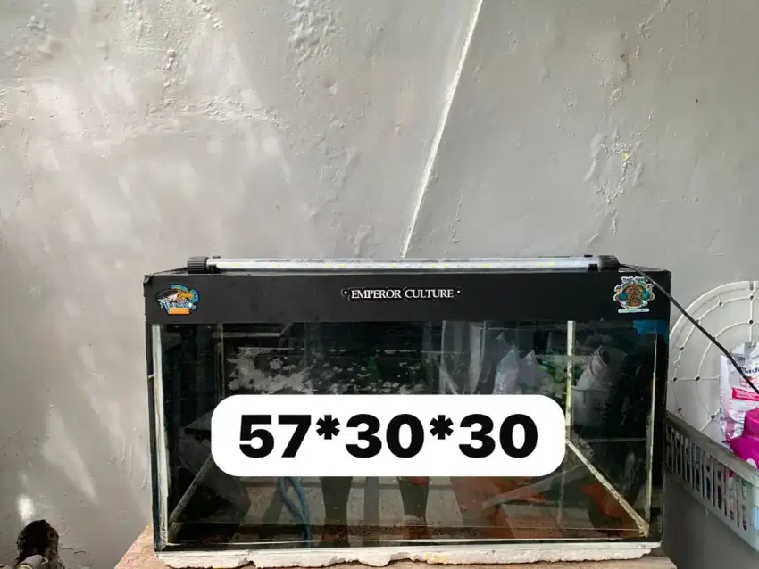 Aquarium ukuran 57x30x30