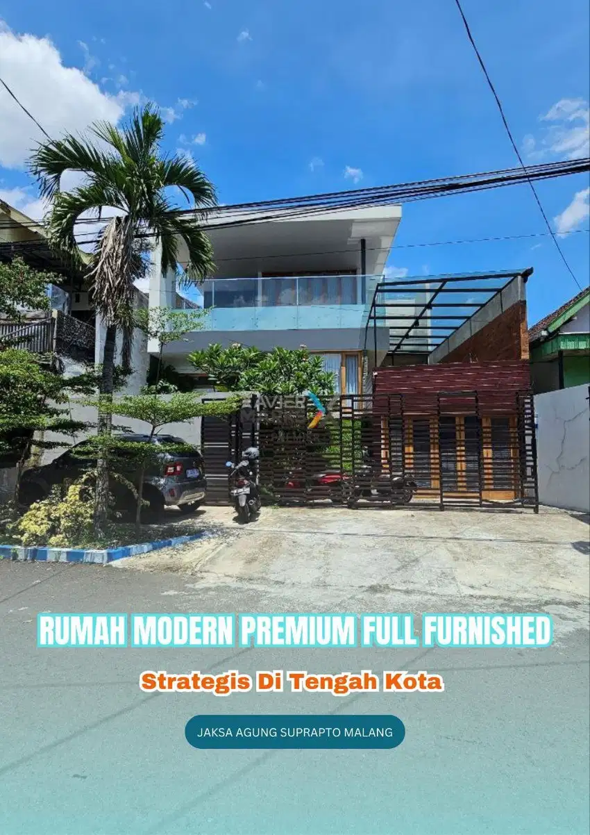 Rumah Modern Premium Tengah Kota Di Jaksa Agung Suprapto, Klojen