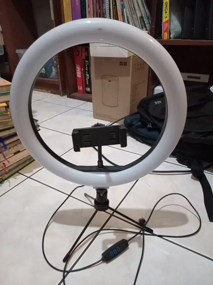 Lampu Ring Light Set White 33cm