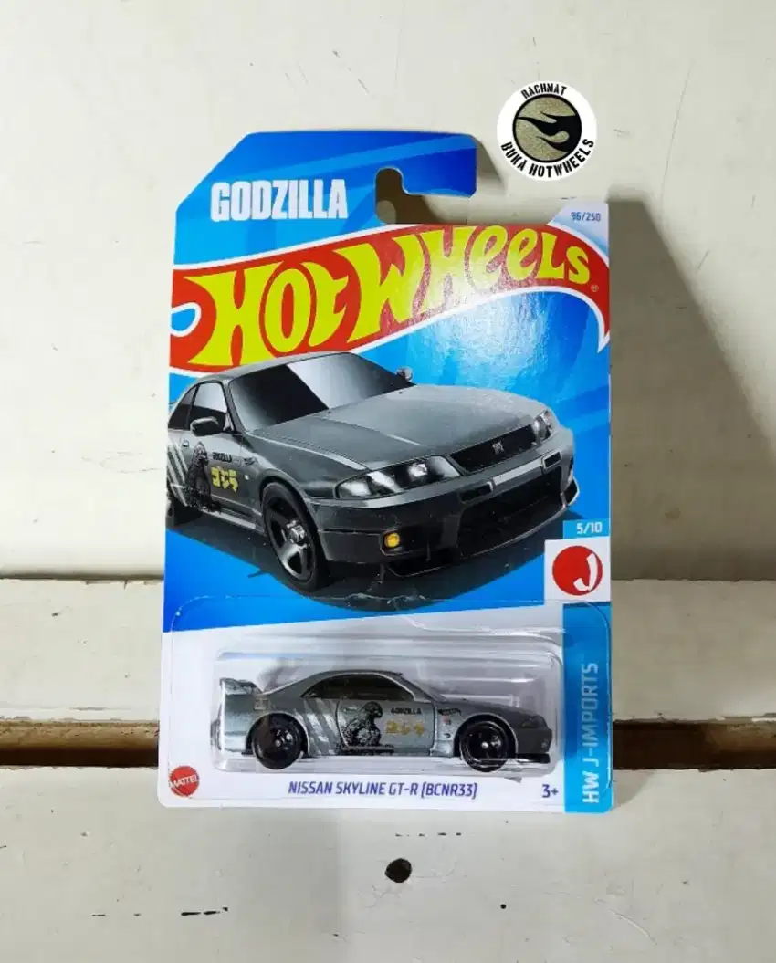 Hot Wheels Nissan Skyline GT R BCRNR33 Diecast RBH