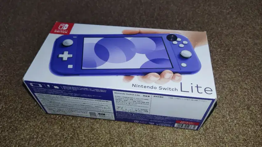 Nintendo Switch Lite 256GB Ceefwe warna biru