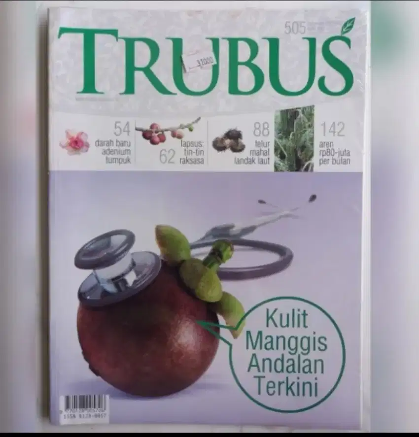 Empat buah Majalah trubus type 5