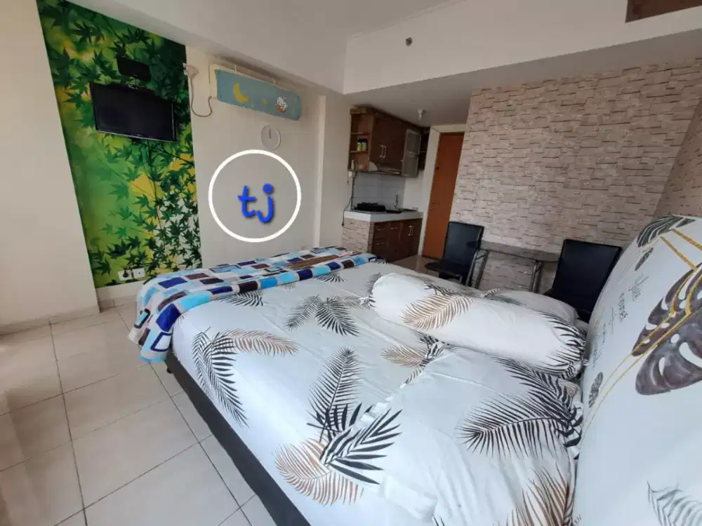 Di jual unit apartemen margonda residence 2, furnished ,hemat.