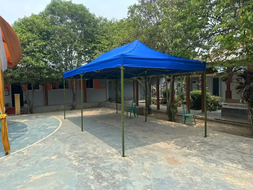 Tenda lipat ukuran terbesar jumbo 3x6 . Ready stok Palembang. Bisa cod