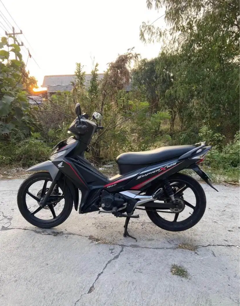 Supra x 125 2017 double disk siap pakai