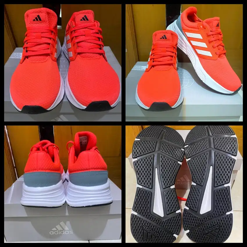Sepatu adidas sneakers lari running olahraga galaxy 6 shoes murah