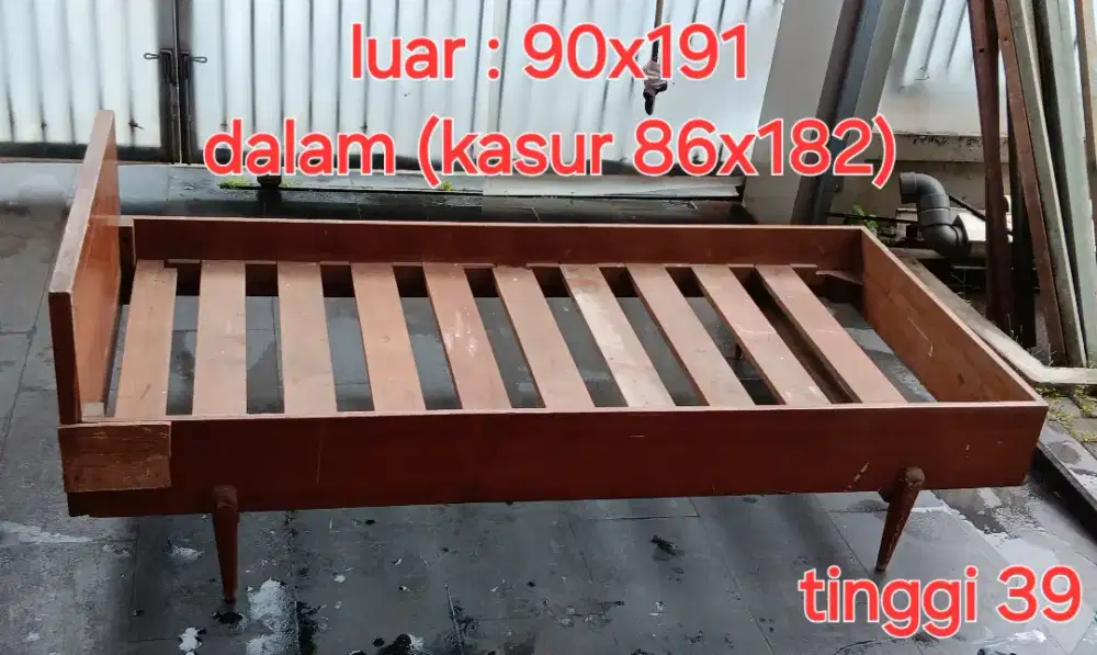 Ranjang Kayu Jati anak