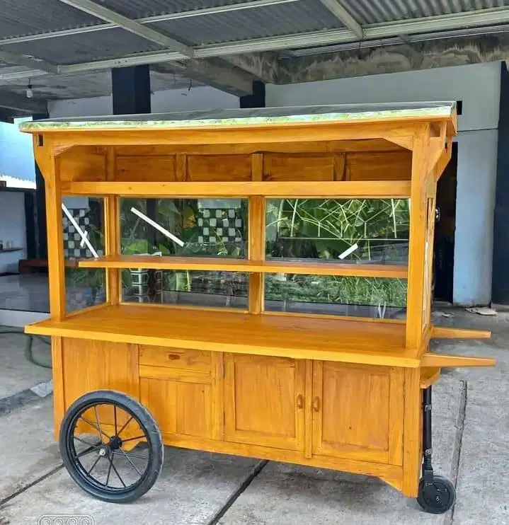 Gerobak Martabak/Roti bakar/Gorengan trendy