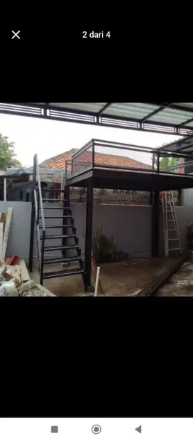 Mezzanine, CANOPY, PAGAR, RALING, BALKON, TANGGA dll