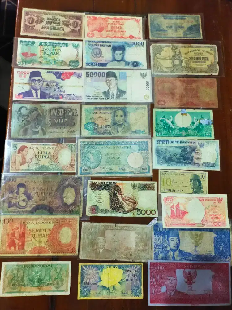 koin kuno lawas wayang antik