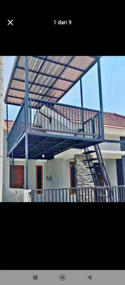 Mezzanine, CANOPY, PAGAR, RALING, BALKON, TANGGA, dll