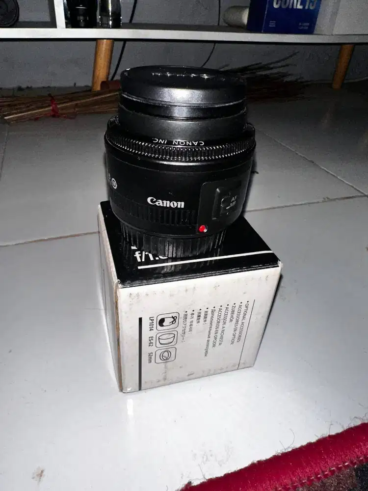 DIJUAL LENSA FIX CANON 1.8MM