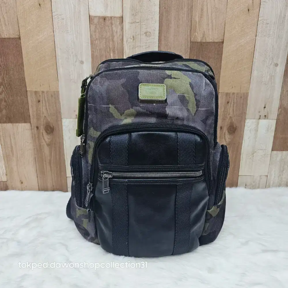 Tumi alpha bravo nellis camoflage green original