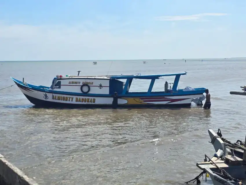 Perahu Mancing Full Fibreglass