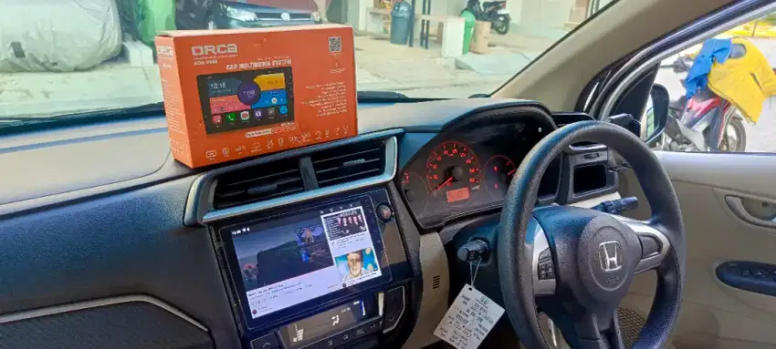 Pemasangan head unit android orca 9 inc di Brio/Mobilio/BRV ram 2/32