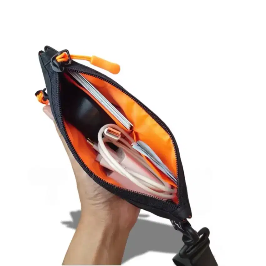 ZIP CLUTCH - Tas Tangan - hanging clutch