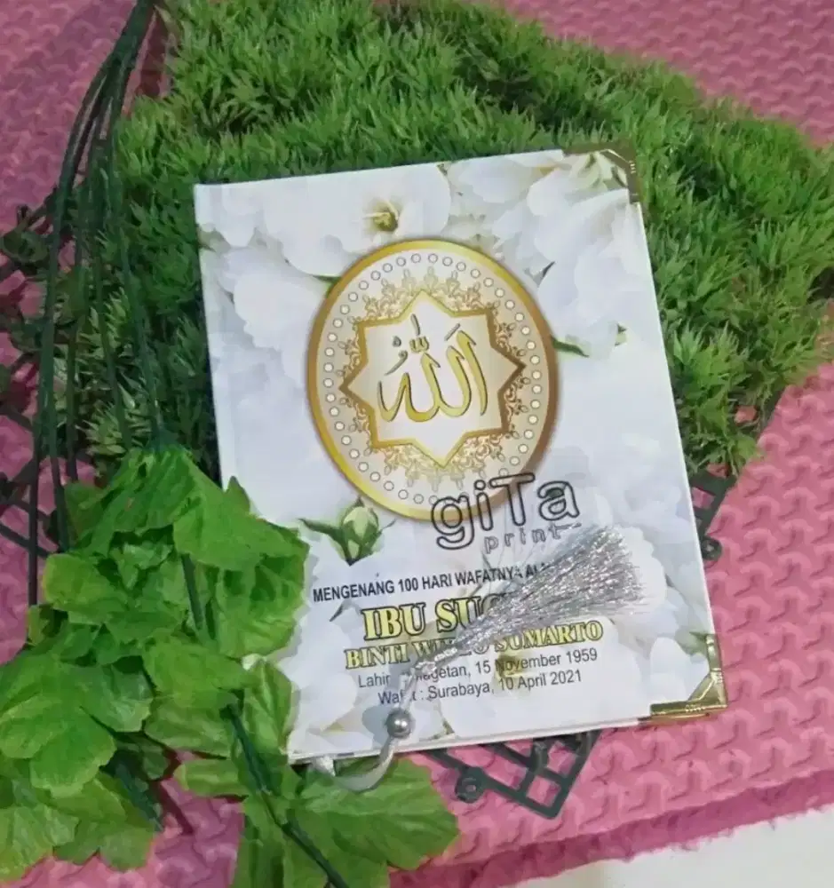 Buku yasin tahlil hardcover