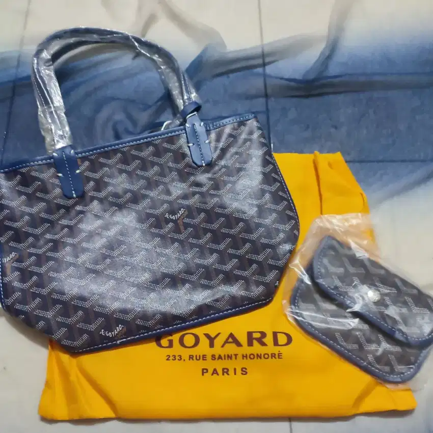 Goyard Anjou Mini Bag Biru Tua Tas Wanita Premium
