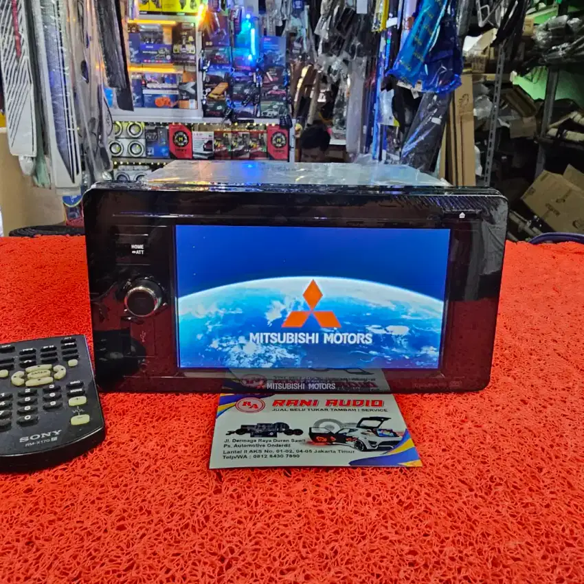 Head Unit Mitsubishi Xpander 2016-2019 SONY XAV-W650DI Bluetooth CD