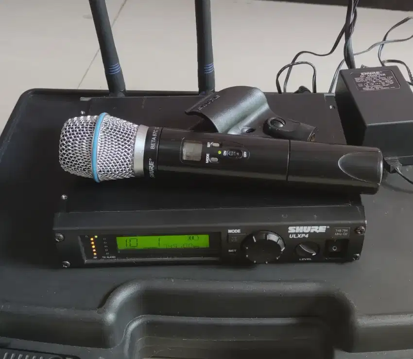 Shure wireless system ULX beta 87c dll