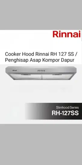 COOKER HOOD RINNAI RH-127SS