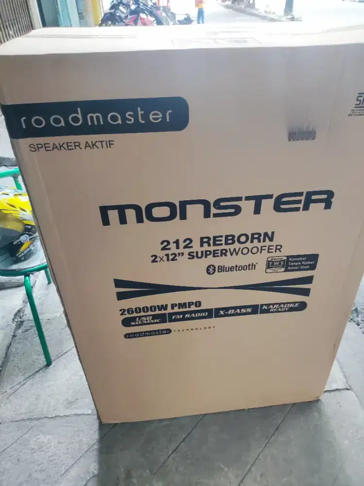 SPEAKER AKTIF PREMIUM ROADMASTER MONSTER 212 REBORN